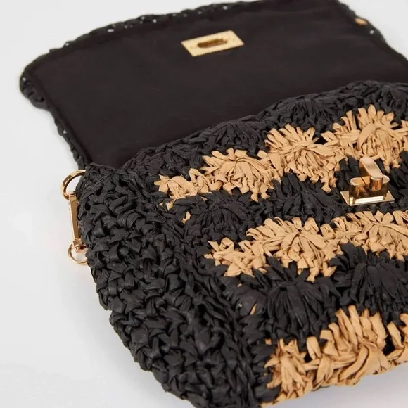 NWT Zara Bi-color Crossbody Bag - Picture 2 of 16